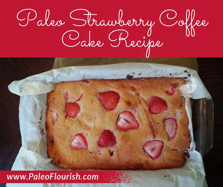 Paleo Strawberry Coffee Cake Recipe https://paleoflourish.com/paleo-strawberry-coffee-cake-recipe