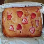 Paleo Strawberry Coffee Cake Recipe