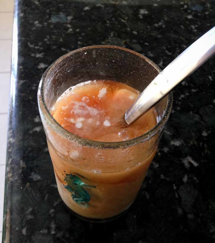 Paleo Coconut Iced Tea Latte Recipe - get the full recipe here: https://paleoflourish.com/paleo-coconut-iced-tea-latte-recipe
