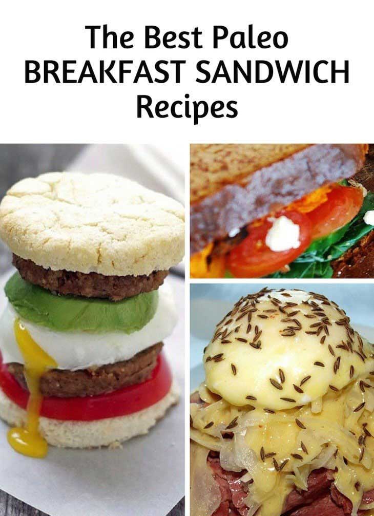 Paleo Breakfast Sandwich Recipes - 18 Delicious Paleo Breakfast Sandwich Recipes https://paleoflourish.com/18-delicious-paleo-breakfast-sandwich-recipes