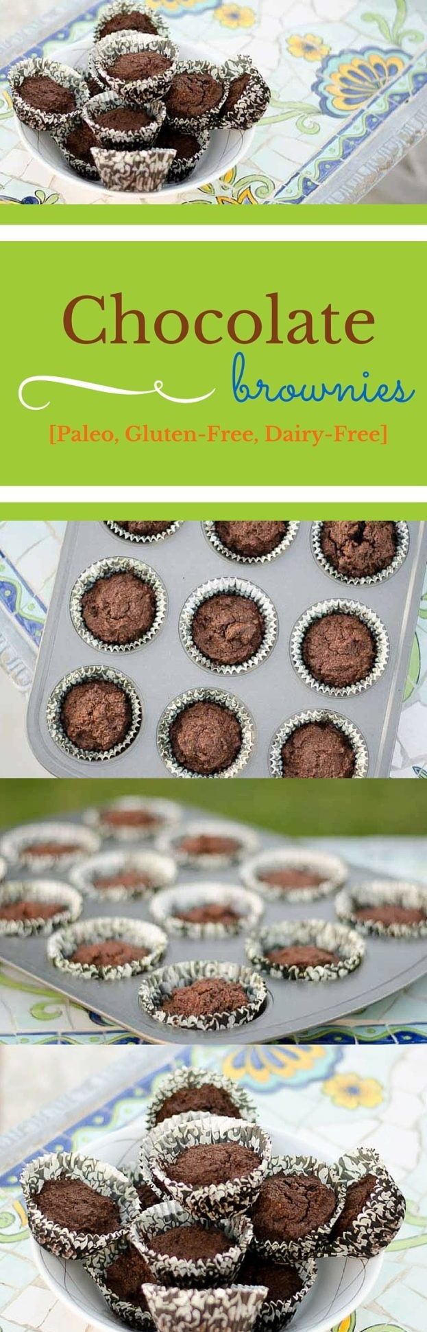 Chocolate Brownies Recipe [Paleo, Gluten-Free, Dairy-Free] #paleo #recipes #glutenfree https://paleoflourish.com/chocolate-brownies-recipe-paleo-gf-dairyfree