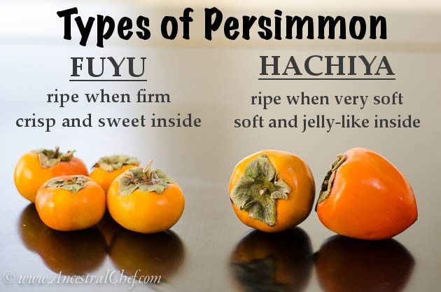 types of persimmons