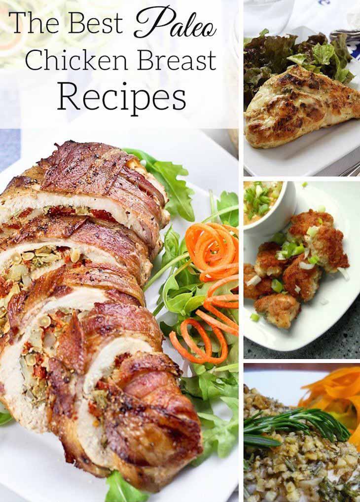 Paleo Chicken Breast Recipes - 40 Mouth-Watering Paleo Chicken Breast Recipes https://paleoflourish.com/42-mouth-watering-paleo-chicken-breast-recipes