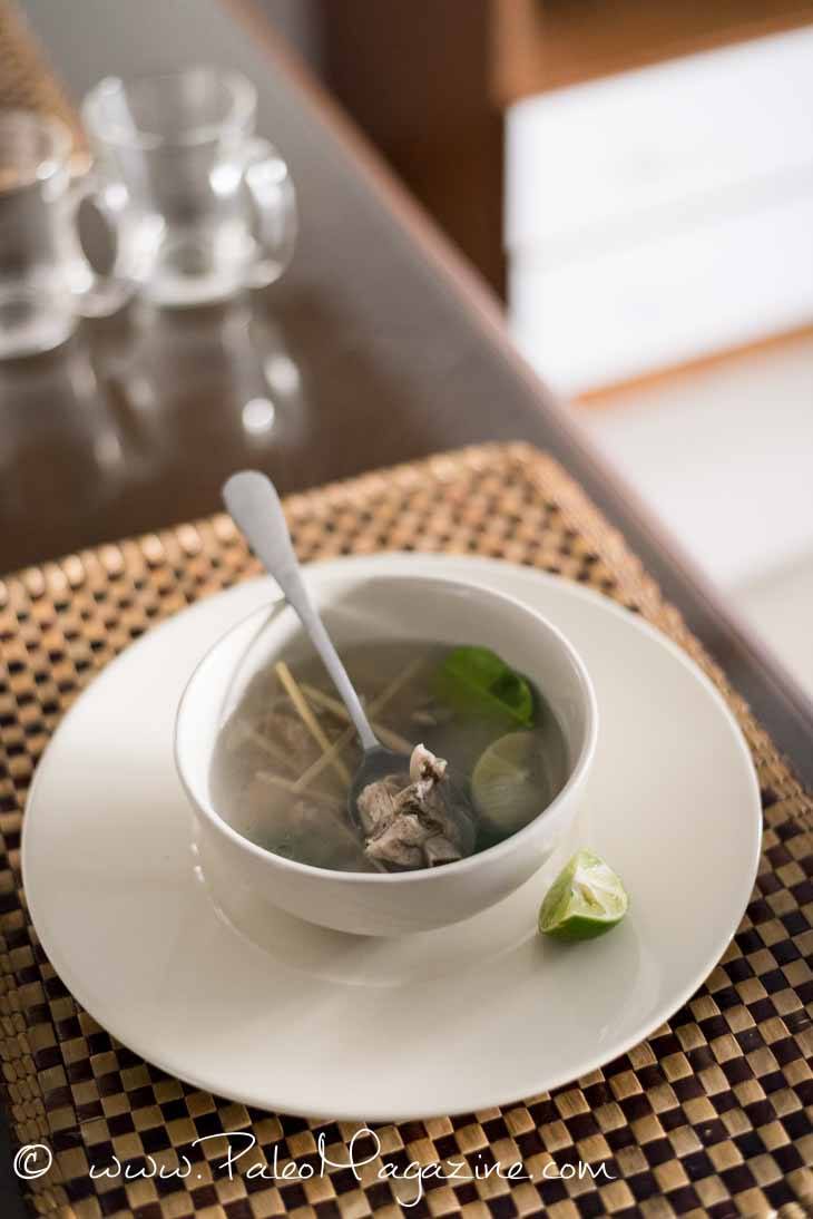 Thai Tom Saap Pork Ribs Soup Recipe [Paleo, AIP, Keto]