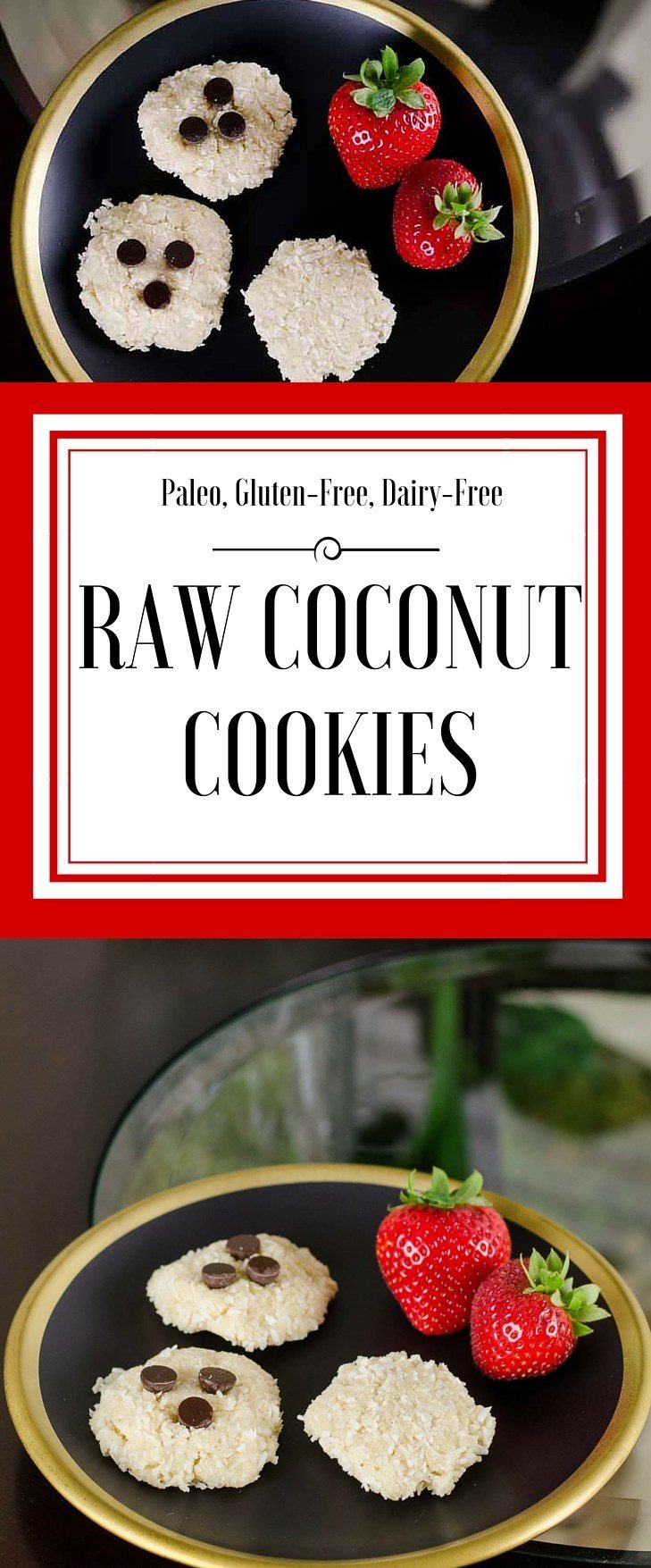 Raw Coconut Cookies Recipe [Paleo, Gluten-Free, Dairy-Free] #paleo #recipes #glutenfree   https://paleoflourish.com/raw-coconut-cookies-recipe-paleo-gf-dairyfree