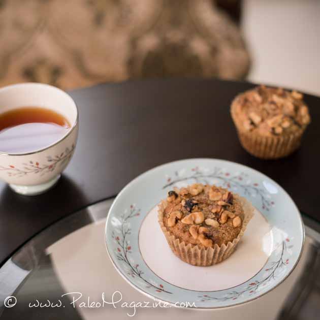 Paleo Banana Nut Muffins Recipe https://paleoflourish.com/paleo-banana-nut-muffins-recipe-gf #paleo #paleorecipe #health #primal #diet #muffin