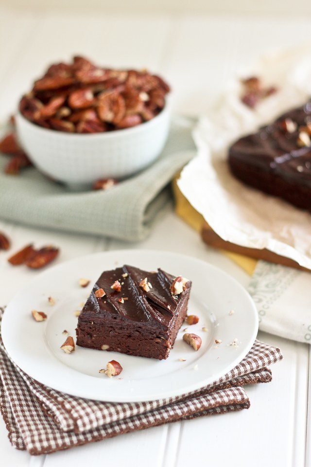 Paleo Brownie Recipe from The Healthy Foodie at https://paleoflourish.com/42-heavenly-paleo-brownie-recipes
