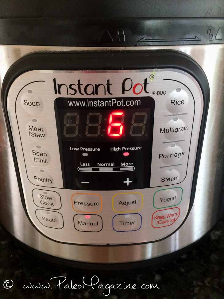 6 Minutes To Make Hard Boiled Eggs In Instant Pot #paleo #recipes #instantpot https://paleoflourish.com/hard-boiled-eggs-instant-pot