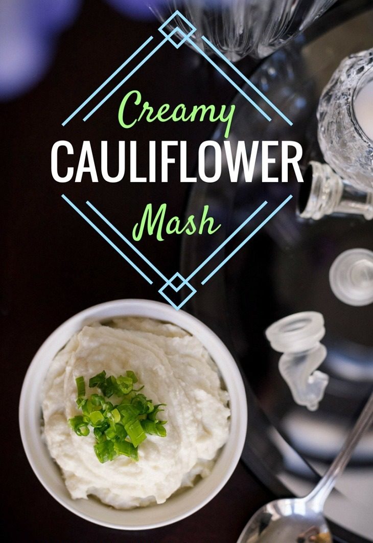 Creamy Cauliflower Mash #paleo #recipes #glutenfree https://paleoflourish.com/creamy-cauliflower-mash