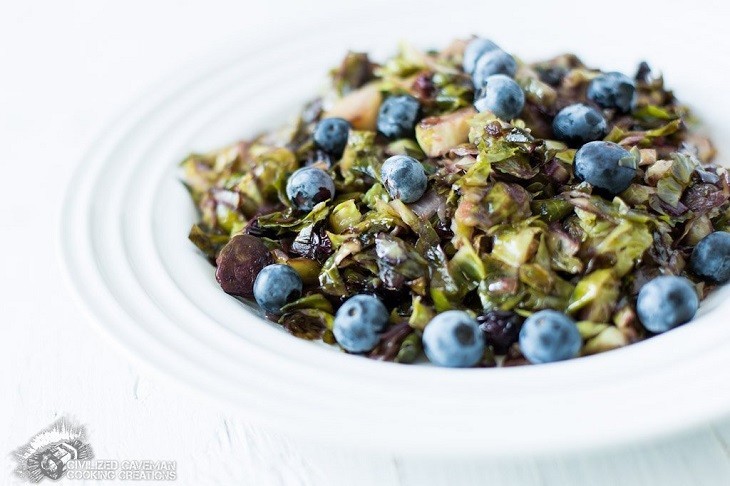 Blueberry Brussel Sprouts