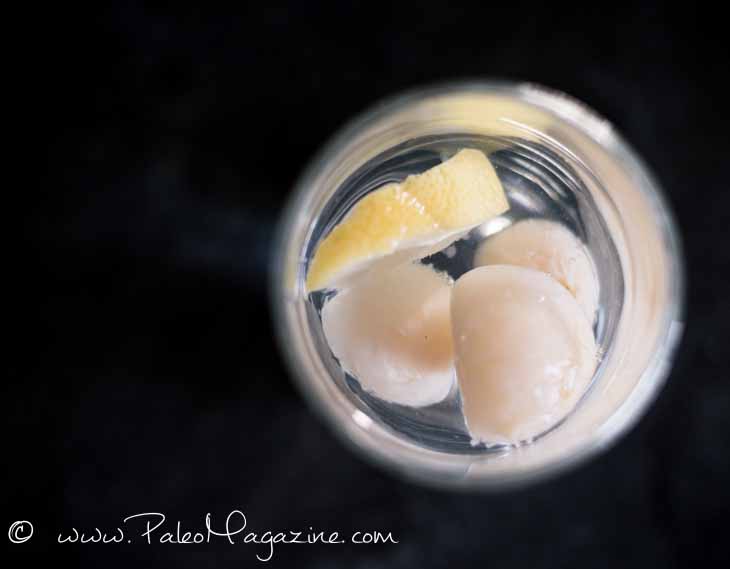 lychee ice cubes #paleo #drinks #recipe https://paleoflourish.com/lychee-ice-cubes-paleo-drink-ideas