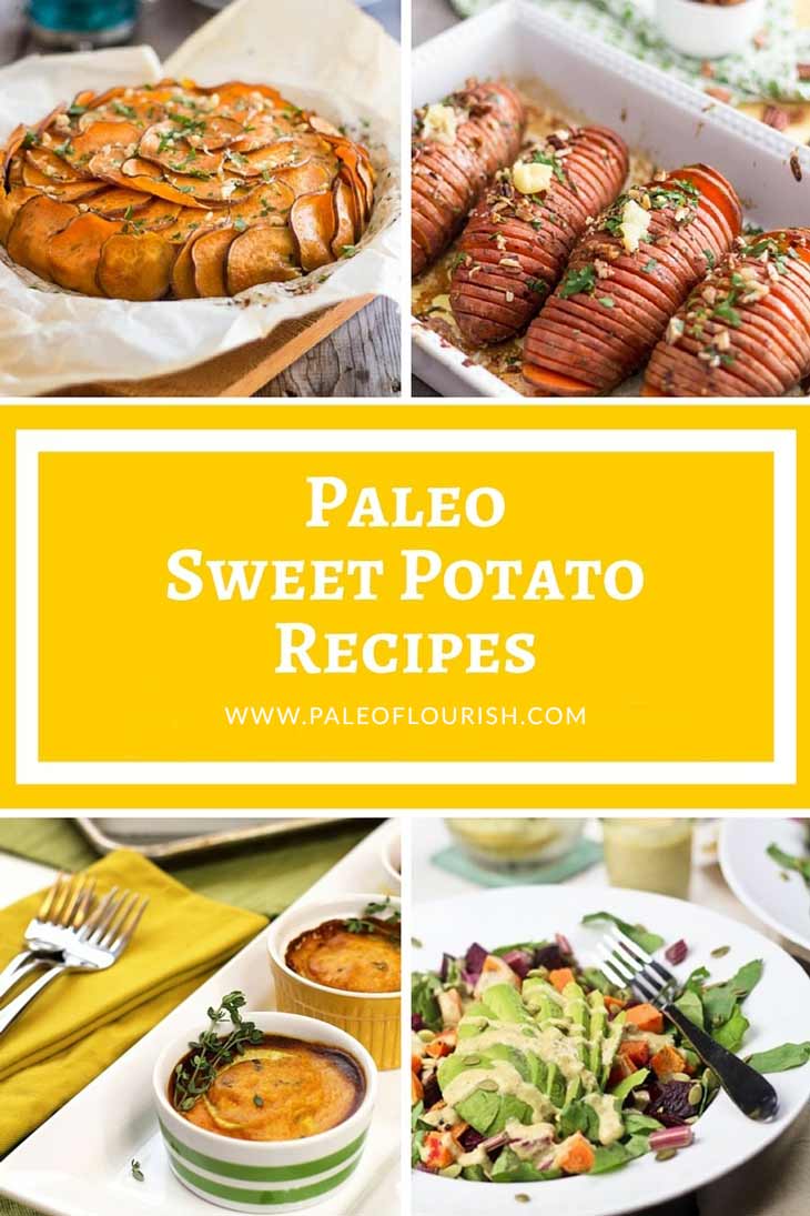 Paleo Sweet Potato Recipes - 74 Paleo Sweet Potato Recipes [AIP, Dairy-Free, Primal] https://paleoflourish.com/paleo-sweet-potato-recipes
