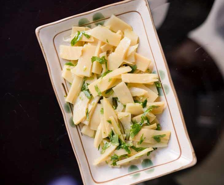 Chinese Bamboo Salad Recipe [Paleo, AIP, Keto] - #paleo #recipe #aip #salad https://paleoflourish.com/chinese-bamboo-salad-recipe