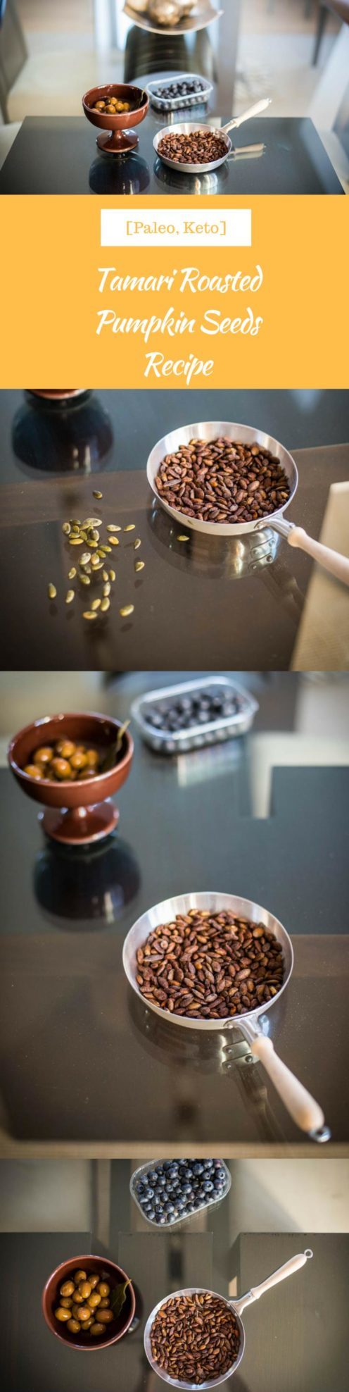 Tamari Roasted Pumpkin Seeds Recipe [Paleo, Keto] #paleo #recipe #keto - https://paleoflourish.com/tamari-roasted-pumpkin-seeds-recipe