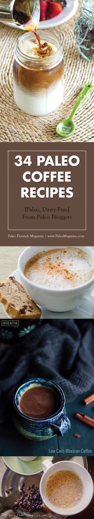 35 Paleo Coffee Recipes #paleo #coffee #recipes https://paleoflourish.com/paleo-coffee-recipes