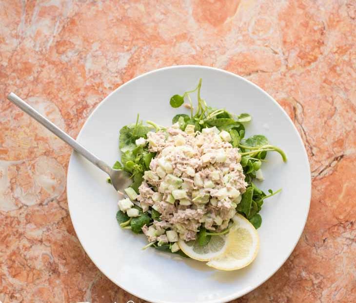 Lemon Black Pepper Tuna Salad Recipe [Keto, Paleo, AIP]