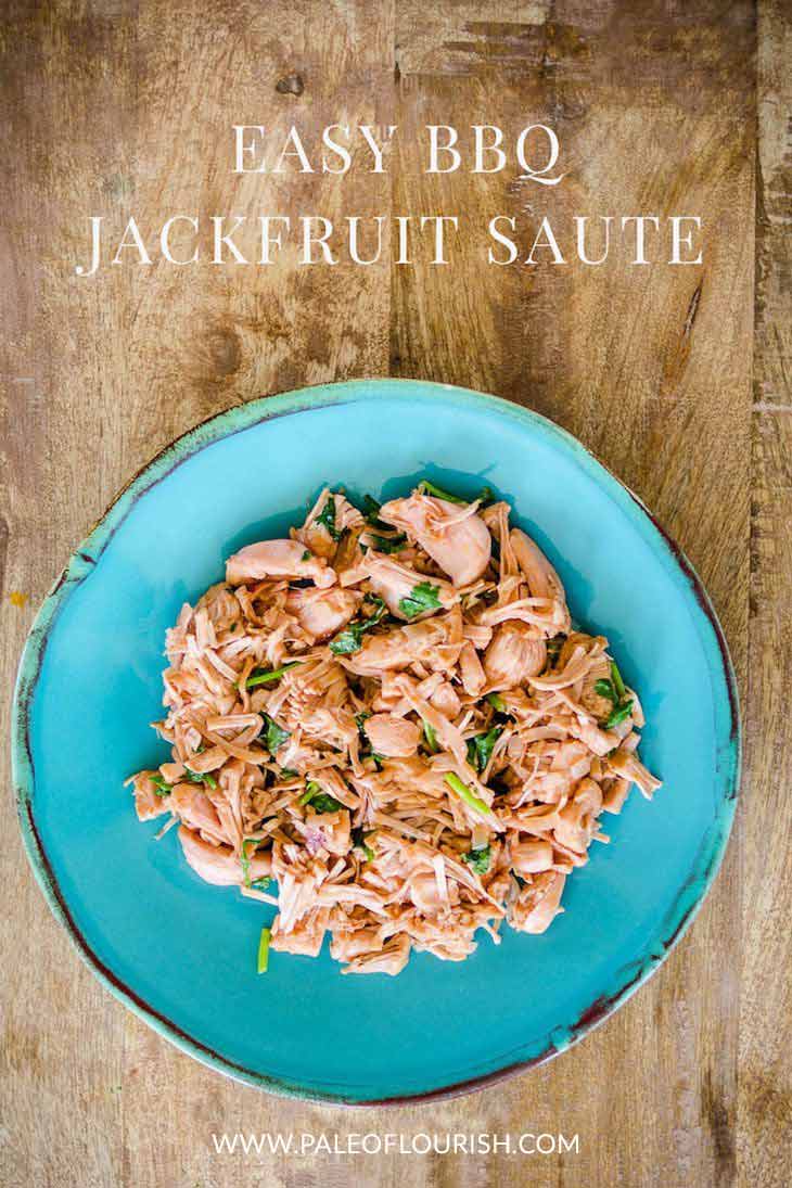 Easy BBQ Jackfruit Saute