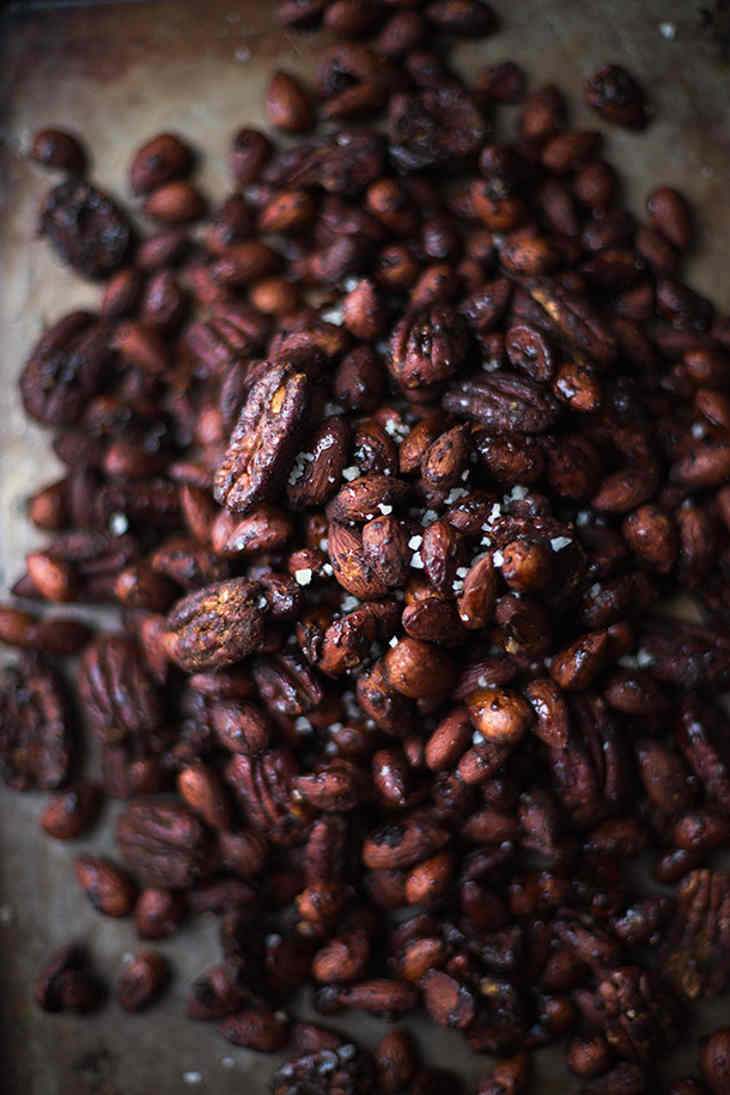 Honey Masala Chai Roasted Nuts