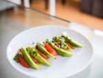 pink peppercorn avocado salad recipe #paleo #recipe #keto https://paleoflourish.com/pink-peppercorn-avocado-salad-recipe