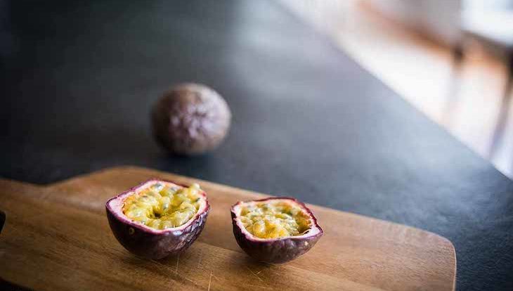 Paleo Passion Fruit Coconut Yogurt Parfait Recipe [AIP, Keto] #paleo #recipe http://paleoflourish.com/paleo-passion-fruit-coconut-yogurt-parfait-recipe