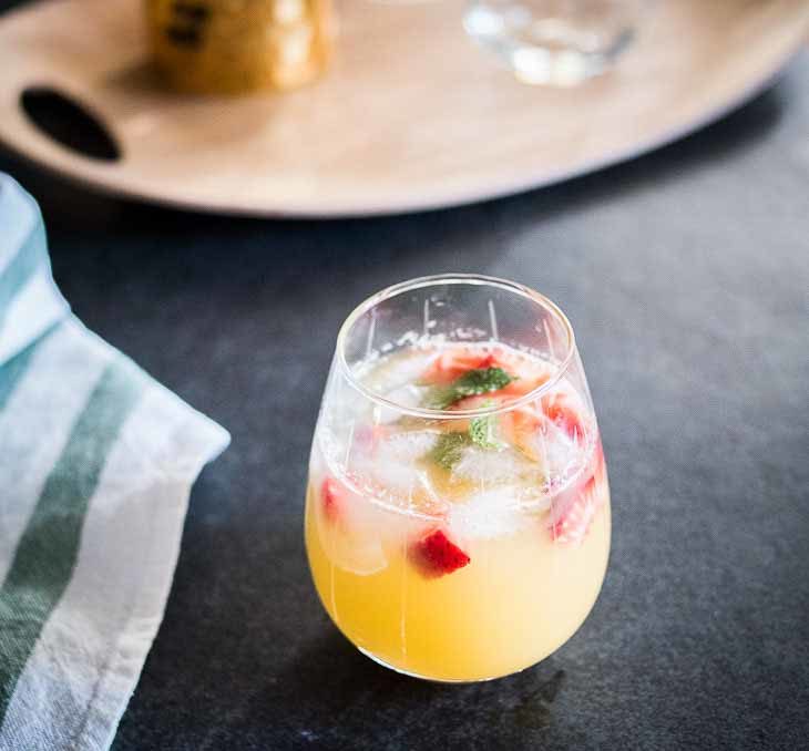 Paleo Strawberry Passionfruit Cooler recipe