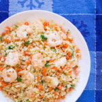 Paleo Shrimp Fried Rice #paleo https://paleoflourish.com/Paleo-shrimp-fried-rice-recipe
