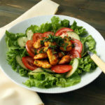 Paleo Chicken Shawarma Salad #paleo https://paleoflourish.com/Paleo-chicken-shawarma-salad-recipe