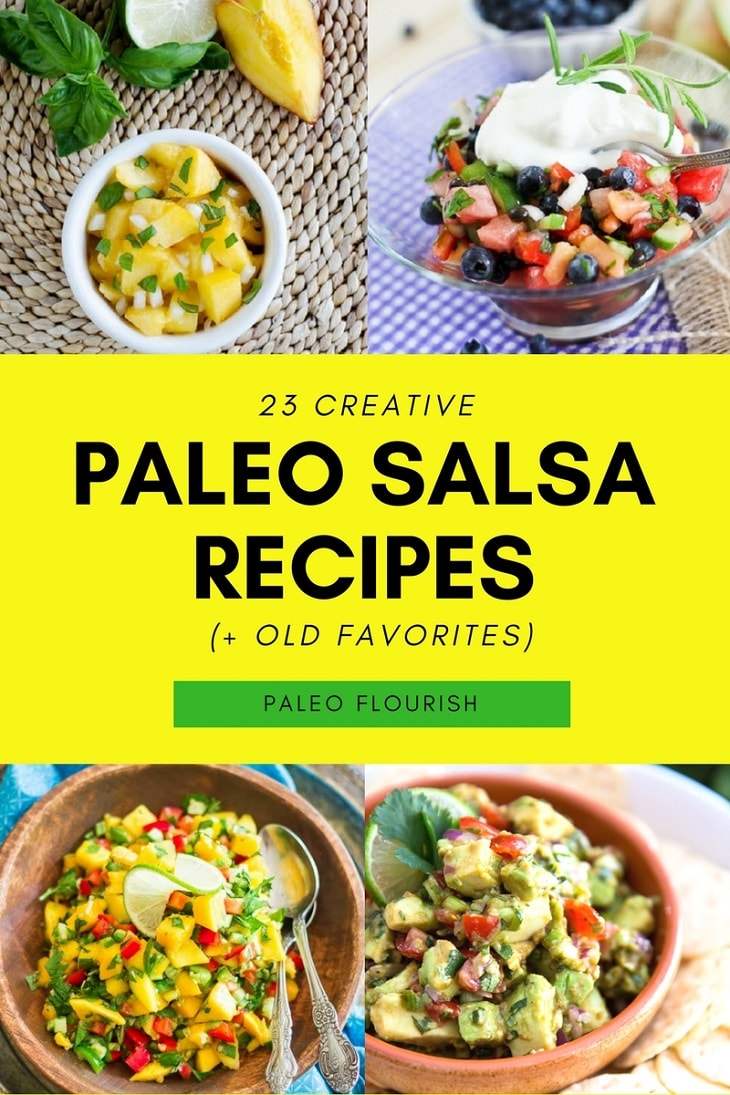 Paleo Salsa Recipes #paleo - http://paleoflourish.com/paleo-salsa-recipes/