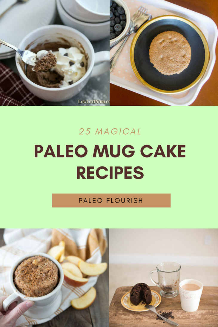 25 Magical Paleo Mug Cake Recipes https://paleoflourish.com/paleo-mug-cake-recipes