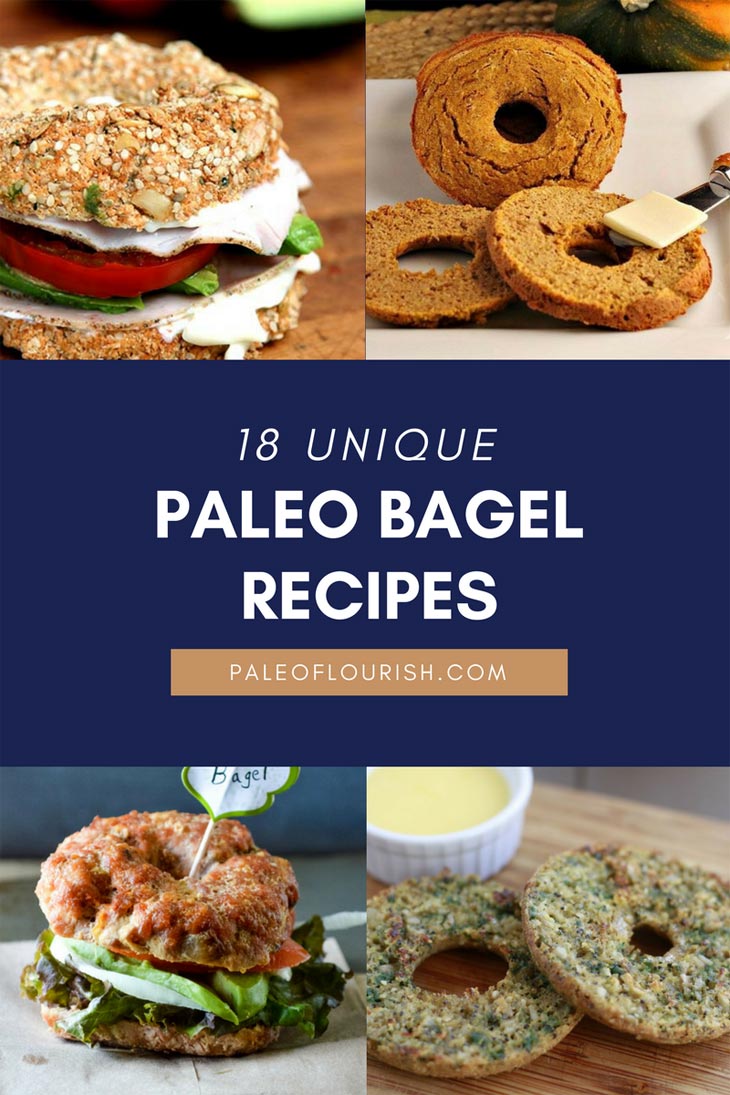 18 Unique Paleo Bagel Recipes #paleo https://paleoflourish.com/paleo-bagel-recipes/
