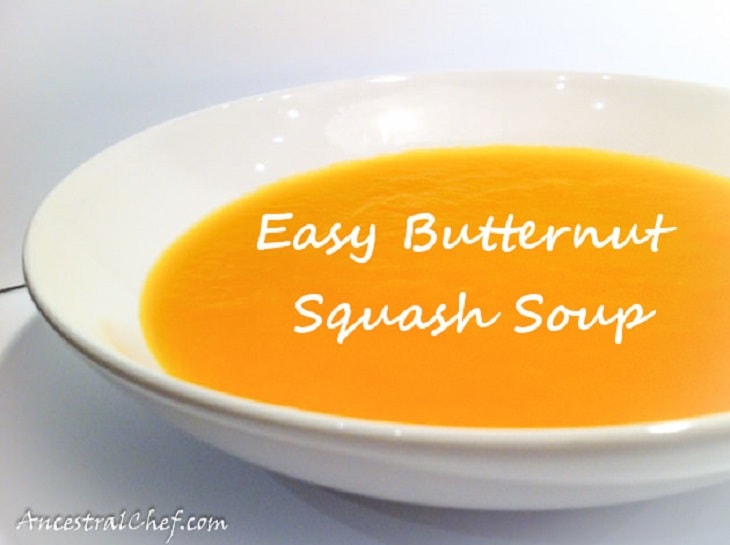 Easy Butternut Squash Soup