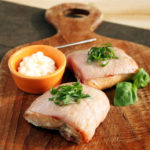Paleo Bacon-Wrapped Salmon Recipe #paleo https://paleoflourish.com/paleo-bacon-wrapped-salmon-recipe