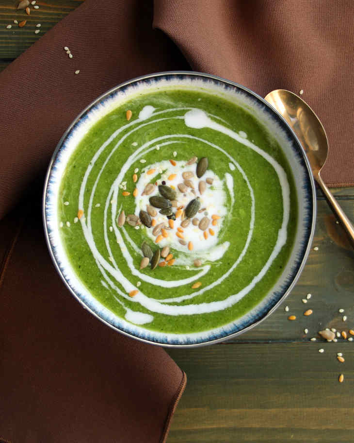 Paleo Broccoli Soup Recipe #paleo https://paleoflourish.com/paleo-broccoli-soup-recipe