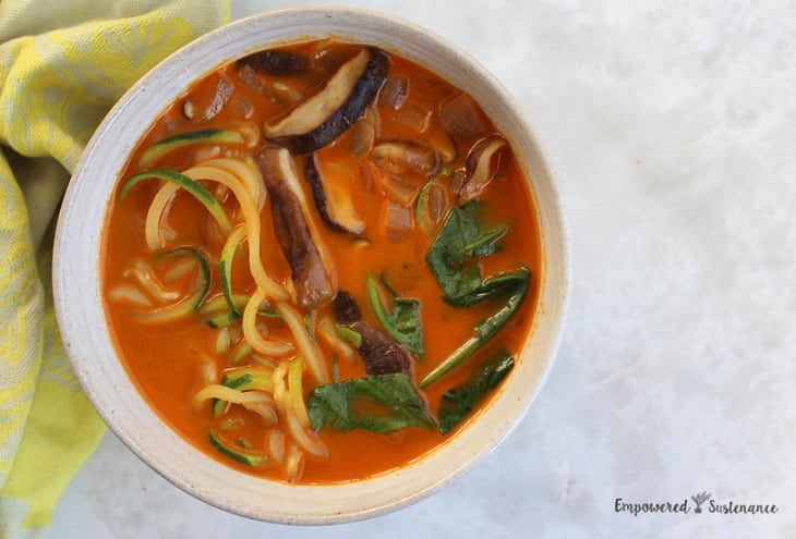 10-Minute Thai Red Curry Soup