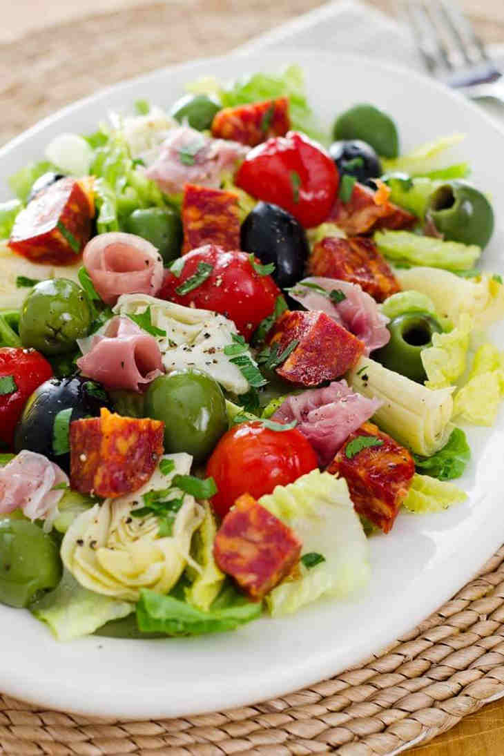 Antipasto Salad With Easy Italian Dressing
