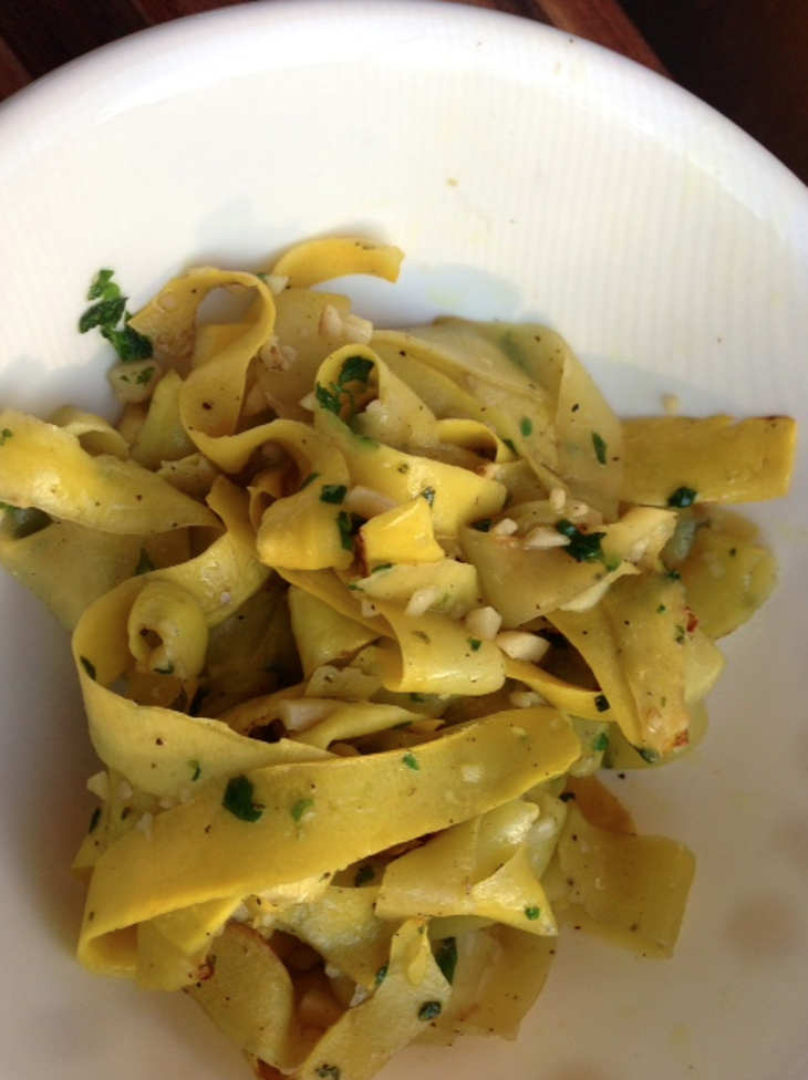 Delicious Lemon-Garlic Keto Pasta Using Yellow Squash