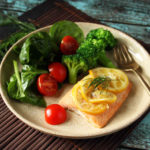 Paleo Lemon Dill Baked Salmon Recipe #paleo https://paleoflourish.com/paleo-lemon-dill-baked-salmon-recipe