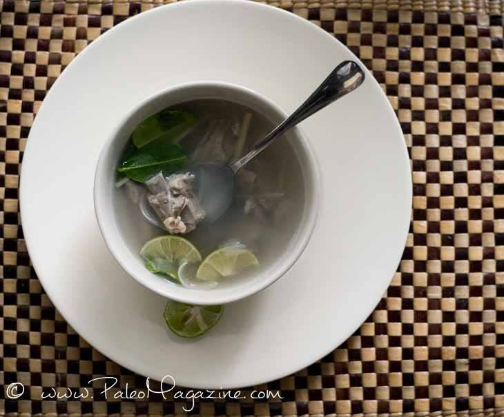 Thai Tom Saap Pork Ribs Soup 