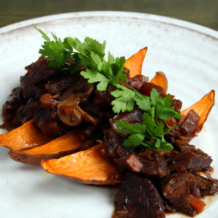 AIP Slow Cooker Brisket, Carrot and Beet Casserole