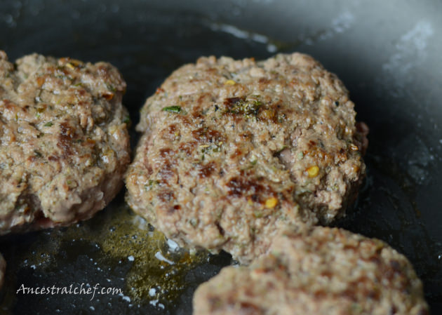 Rosemary Liver Burgers