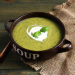 Cheesy Paleo Zucchini Soup Recipe #paleo https://paleoflourish.com/cheesy-paleo-zucchini-soup-recipe