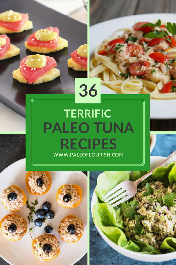 36 Terrific Paleo Tuna Recipes https://paleoflourish.com/paleo-tuna-recipes