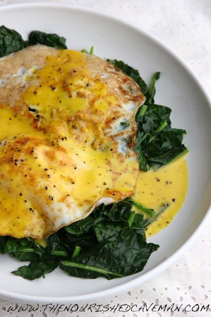 Kale and Eggs Benedict with Nourishing Hollandaise Sauce