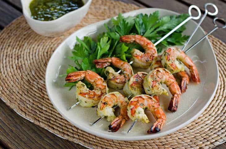 Chimichurri Grilled Shrimp
