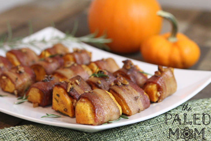 Bacon-Wrapped Spiced Pumpkin
