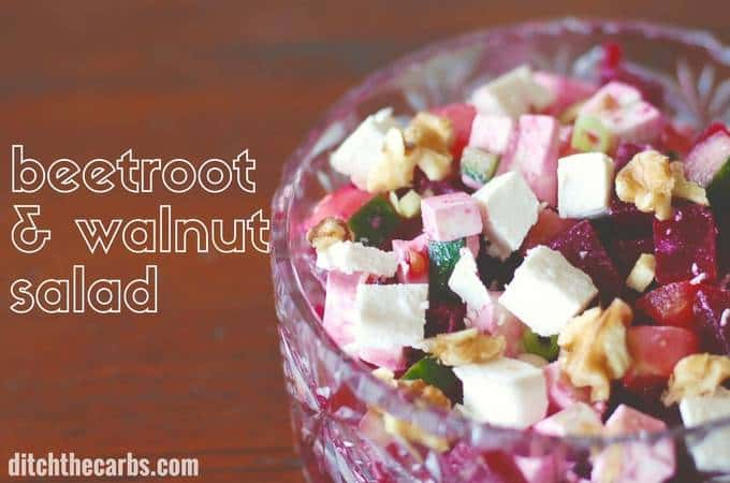 Beetroot And Walnut Salad