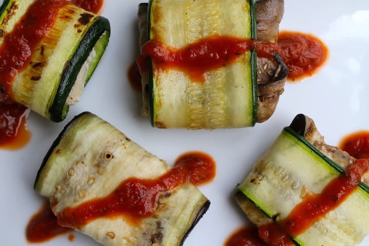 Lasagna Rolls (Vegan, Keto & Paleo):