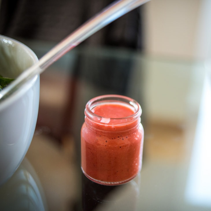 Paleo Strawberry Mustard Salad Dressing Recipe [AIP, Dairy-Free]