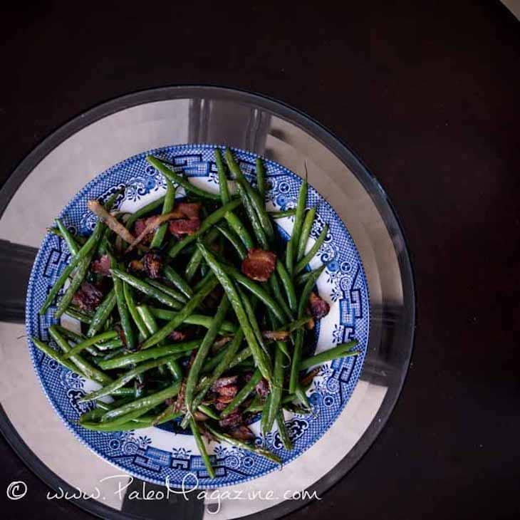 Bacon Green Beans Stirfry Recipe