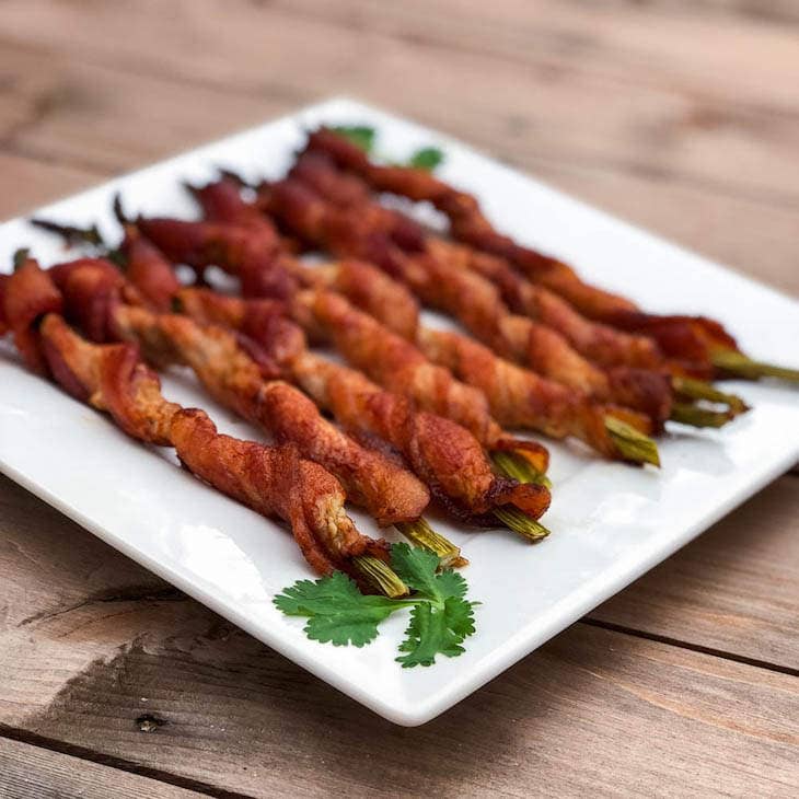 Keto Bacon Wrapped Asparagus Recipe